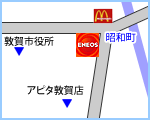 敦賀中央SS周辺地図